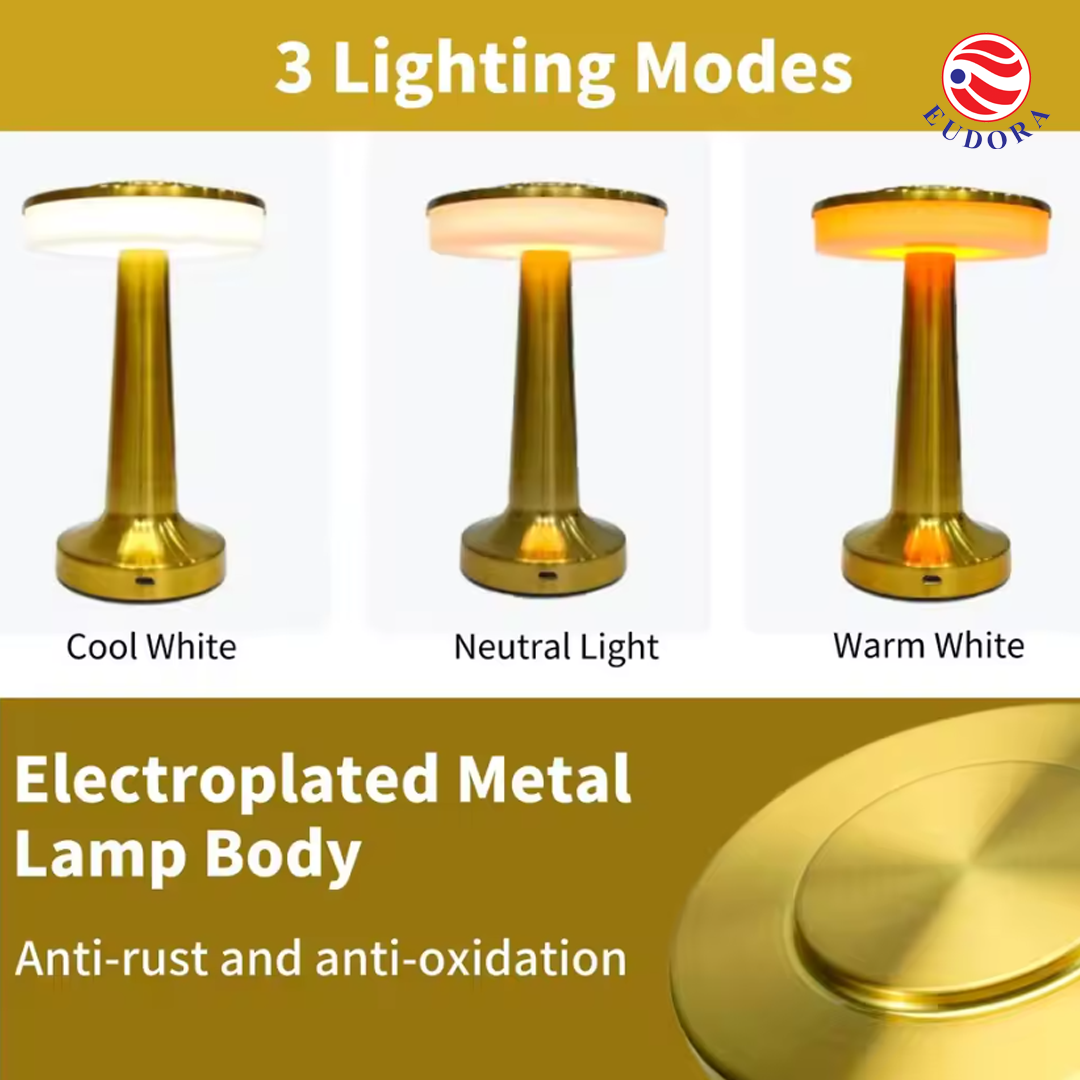 Electroplated Metal Lamp Body